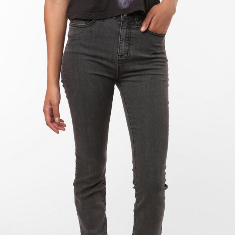 BDG women’s dark gray skinny jeans